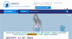 Desktop Screenshot of kosacek.cz