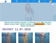 Tablet Screenshot of kosacek.cz